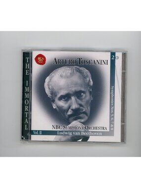 Arturo Toscanini Beethoven Symphonies 5 6 7 8 NBC Symphony 2CD RCA Red Seal 1998